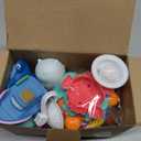 INNOCHEER Baby Bath Toys for Toddlers, Water Table Toys with Mold Free Stacking Cups, Quick Dry Organizer Net, 13 Pcs Bathtub Game, Beach and Pool Party