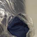 CozyLux Twin/Twin XL Comforter Set, Heathered Navy Blue, 2 Pieces