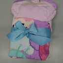 Squishmallows Kids Super Soft Bath/Pool/Beach Soft Cotton Terry Hooded Towel Wrap, 24 in x 50 in