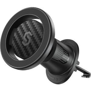 SYNCWIRE for MagSafe Car Mount, Flexible Rotation Magnetic Phone Holder for Car Vent, Hands Free Car Air Vent Phone Holder Clip Universal Compatible with iPhone 17 16 15 14 13 12 Pro Max Plus