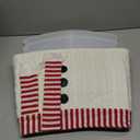 PullCrease Large 30 Inch Snowman Christmas Tree Collar Red and White Sweater Christmas Tree Skirt Tree Ring Adjustable Xmas Tree Base Cover for Artificial Trees Christmas Decoration