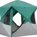Instant Pop Up Camping Tent for 4-6 People | High-End All-Season Tent with Mesh Windows, Waterproof Rainfly & Tool-Free Setup | Easy Setup Outdoor Tent for Overlanding & Camping by North Haven