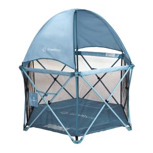 Baby Delight Go with Me Eclipse Deluxe Portable Playard, Blue Wave