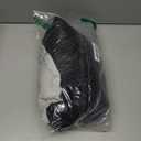 MIGOHI Full Body Dog Coat - Warm Reflective Dog Winter Coat with Harness, Turtleneck Fleece Jacket for Dogs, Four-Leg Windproof Puffer Jackets Snowsuit with Zipper for Small Medium Large Dogs,(X-Large(Back:20.1"), Black)