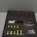 Chessnut Air Electronic Chess Set, A magnificently Handcrafted Wooden Chess Board with Extra Queens,LEDs, AI Adaptive Electronic Chess Set Game and App with Computer Chess Board