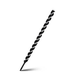 1-1/8" x 24" Auger Drill Bit for Wood,Hex Shank Tri Flute Drill Bit