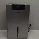 Dehumidifier, 98OZ Dehumidifiers for Home(1000sq.ft), Humidity Display Dehumidifier for Basement Bathroom Bedroom, Auto Shut Off, Washable Filter, Drain Hose, Timer, 7 Ambient Lights, Gray