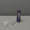 AquaSonic Water Flosser - Cordless Rechargeable Water Flossers for Teeth Cleaning - Waterproof Aqua Flosser, Portable Oral Irrigator for Dental Cleaning with 5 Jet Tips  Braces Home Travel (Satin Purple)