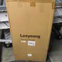 Leeyoung Folding Hand Truck and Dolly,309 lb Capacity Aluminum Portable Cart with Telescoping Handle and PP+EVA Wheels
