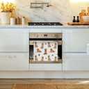 Golden Retriever Kitchen Towels,Golden Retriever Gifts Waffle Weave Decorative Dish Towels, Dog Mom Lovers Gifts Decorative Hand Tea Towel for Bathroom Kitchen, Pet Lover Gift, 16x24 Inch