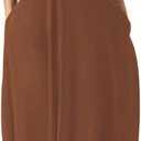 Women's Summer Maxi Dress Long Dress Casual Boho Sleeveless Strap Smocked Tiered Long Beach Sun Dresses (C68)XL