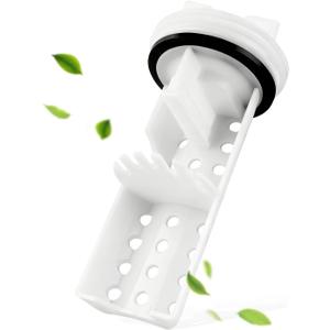 Washer Drain Pump Filter Compatible with GE Washing Machine Partial GFW450 Series GFW550SSN0WW Replace#: WH11X34741 WH23X10027 WH23X10029 AP7205454 PS16874133 EAP16874133 4977949