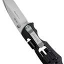 Kershaw Select Fire Multi-Function Pocket Knife, 4-piece Bit Set and Driver, 3.4" 8Cr13MoV Steel Blade, Manual Washer Folding EDC