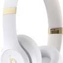 Beats Solo 4 - Wireless Bluetooth On-Ear Headphones, Apple & Android Compatible, Up to 50 Hours of Battery Life - Warm White
