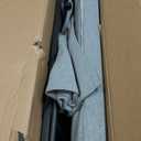 Electric Power Lifting Adjustable Bed Back Rest for Patient Back Lumbar Support, Assist Elderly to Get Out of Bed Easily, Removeable Bedrails with Pocket, Gray (33 inch width)