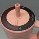 40oz Tumbler with Handle and Straw | 100% Leakproof Insulated Water Bottle Tumbler with Lid and Flexible SoftSip Straw | Made of Stainless Steel | Cup Holder Friendly, Light Pink