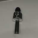 BlueFire 4 in 1 Karaoke Wireless Microphone with LED Lights, Portable Microphone for Kids, Great Gifts Toys for Kids, Girls, Boys and Adults (Black)