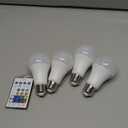 Smart Light Bulbs 4Pack with Remote, A19 E26 800LM LED Color Changing Light Bulb, WiFi & Bluetooth 5.0, Warm to Cool White, Dimmable, RGB Smart Home Lighting Work with Alexa Google Assistant
