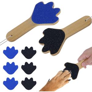 Dog Scratch Board Dog Scratching Pad Multi-Functional Trimming Tool Alternative to Dog Nail Clippers and Dog Nail Grinders Easy Nail Care Handheld