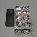 CCVOO Reading Glasses for Women/Men, Eyeglasses, Blue Light Readers for Women/Men, Computer Eye Glasses, Cheaters +1.0