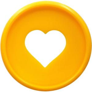 100pcs Planner Expander Discs 1.26Inch Book Binding Disc For Discbound Notebook Accessories Heart Binder Rings (Orange,1.26 inch/32 mm)