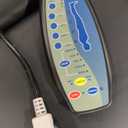 COMHOMA Recliner Chair, Swivel Rocker Recliners, Massage and Heat Reclining Chair, Reclining Sofa with Side Pockets, Cup Holders for Living Room, Bedroom (Black)