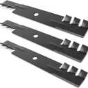 GY20852 Mower Blades Fit for John Dee re D140 48" Deck, GX21784 Gator Mulching Blades Compatible with John Dee re 48in Lawn Tractor D150 D160 D155, Replace for GX21786 AM141035, 3 Pack