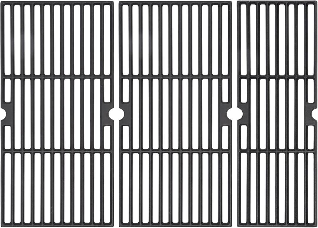 Cooking Grates for Charbroil Performance Grill - 463377017, 463347017, 463376018 463376117 463377117 4 Burner 475 Cart Liquid Propane Gas Grill, Cast Iron, 18 Inch