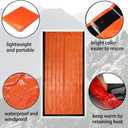 9 x Sleeping Bags, Portable Sleeping Bag Waterproof Blanket for Camping Hiking and Other Outdoor Activities, Orange