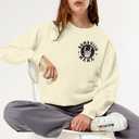 UNIQUEONE Overstimulated Moms Club Sweatshirt for Women Crewneck Mama Sweatshirt Mom shirts Oversized Pullover Tops (XL)