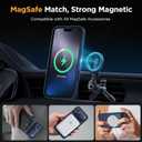 Miracase Magnetic for iPhone 17 Pro Max Case (Compatible with MagSafe) with Screen Protector Military-Grade Protection, Anti-Fingerprint Matte Phone Cover for iPhone 17 Pro Max 6.9 inch, Blue