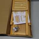 Bamboo Matcha Station Organizer - Large Capacity 3-Tier Shelf, Easy to Install for Matcha and Coffee Bar Accessories, Perfect for Tea and Coffee Enthusiasts.(Wood, Large)