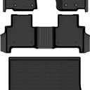 All Weather Floor Mats Cargo Mat Fit for Jeep Grand Cherokee(WL Include 4xe, Not WK2 or WL75) 2022-2025 2026 5 Seat Only TPE Rubber Liners All Season Guard Odorless Anti-Slip Floor Mats Cargo Liner