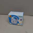 iClever BTH12 Kids Bluetooth Headphones,Colorful LED Lights Kids Headphones Wireless,74/85dBA Safe Volume,85H Playtime,Fast Charging,Bluetooth 5.2,Over Ear,Built-in Mic for iPad/Tablet/Airplane,Blue