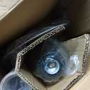 USB Bedside Lamp, 3-Way Dimmable Touch Table Lamp with USB C+A Charging Ports Industrial Table Lamp Black Metal Base Farmhouse Reading Lamp for Bedroom, Living Room, Office or Study LED Bulb Included