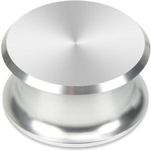 FEMELI Record Weight Stabilizer for Vinyl LP Turntable Record Player Disc(Silver) (Tall)