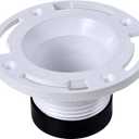 Oatey 4 in. PVC Twist-N-Set Closet Flange