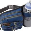 Waist Pack with Water Bottle Holder for Running Walking Hiking Fanny Pack Hydration Belt