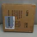 LZRS Adirondack Square Outdoor Side Table for Patio, Pool Composite Patio Table,HDPE End Tables for Backyard,Pool, Indoor Companion, Easy Maintenance & Weather Resistant(White)