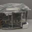 AKOZLIN Jewelry Box 6-Tier Organizer Functional 360 Rotating Jewelry Storage Case for Women Girls Ring Necklace Earring Bracelet Holder with Mirror (Extra Large-Rotating, Black)