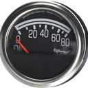 Crown Automotive J5750279 Oil Pressure Gauge, Black Silver