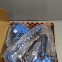 Nattork Adjustable Inline Skates for Kids Boys & Girls, Blue Black Red with Light up Wheels, Youth Blade Roller Skating for Beginners Large US 5-8