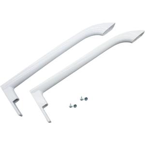 5304486359 5304506469 Refrigerator Door Handle Set Replaces 242059501 242059504 5304497105 5304504507 5304510038 5304510040 4392806 AP6036330 PS11731975 EAP11731975(White)