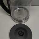 Cosori Electric Kettle, No Plastic Contact With Water, Wide Mouth For Easy Cleaning, Auto Shut Off, 1.7L Tea Kettle & Hot Water Boiler, Water Heater & Teapot, Borosilicate Glass, Black, 1500W (1.8 Quarts)