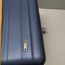 Luggage Sets 7 Piece, 20/24/28in Hardside Suitcase With Spinner Wheels, 20 Inch Carry On Luggage Airline Approved, Durable Suitcase Sets with TSA Locks for Travel (Blue)