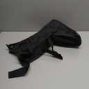 Walking Boot Cover for Medical Brace Orthopedic and Fracture Cast with Hook Loop (Black, Tall, Medium)