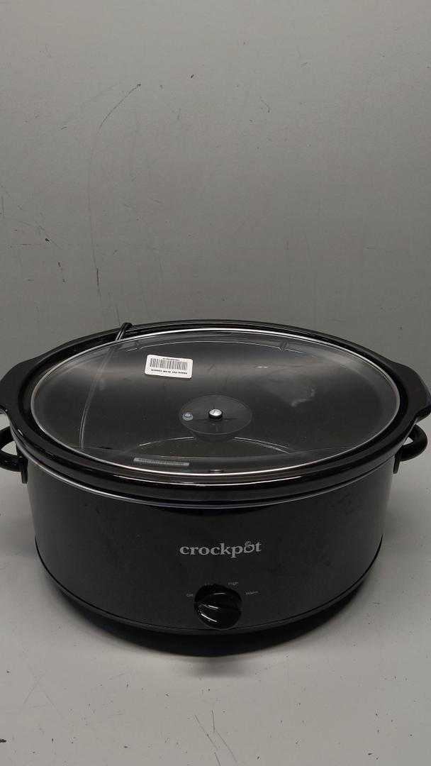 Crock-Pot 7 Quart Oval Manual Slow Cooker, Stainless Steel (SCV700-S-BR), Versatile Cookware for Large Families or Entertaining