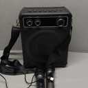 Karaoke Machine, Portable Bluetooth Karaoke Speaker with 2 Wireless Microphones, PA System for Adults Kids with LED Lights & Echo Adjustment, Supports TWS/TF/USB/AUX for Home Party (T03-2 MICS)