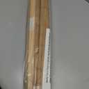 Cordless Bamboo Roman Shades for Windows, 100% Blackout Backing Fabric for Light Blocking, 27" W  64" H - Papara Carbon