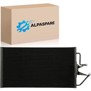 A/C Condenser Fits for Cadillac Escalade 1999-2000; for Chevrolet GMC C1500 Suburban C2500 Suburban C3500 K1500 Suburban K2500 Suburban K3500, 4720 Air Conditioning Condenser